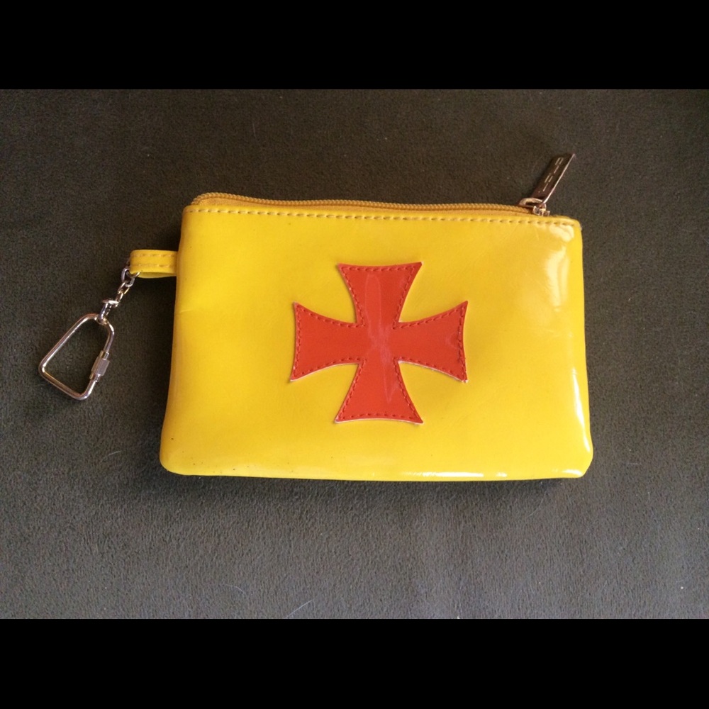 LOLO Knights Templar Vinyl Coin Wallet/Purse.